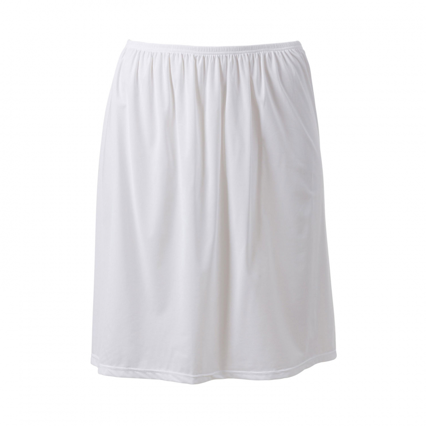 Alternativ bild 1 för Trofe Slip Skirt Short Vit XX-Large Dam