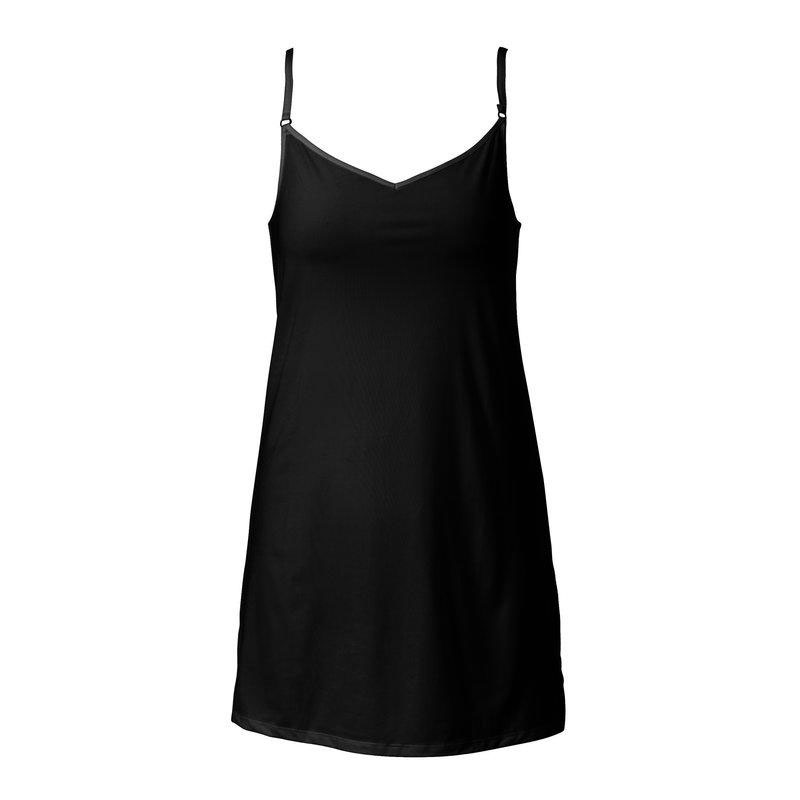 Alternativ bild 1 för Trofe Slip Dress Svart polyamid XX-Large Dam
