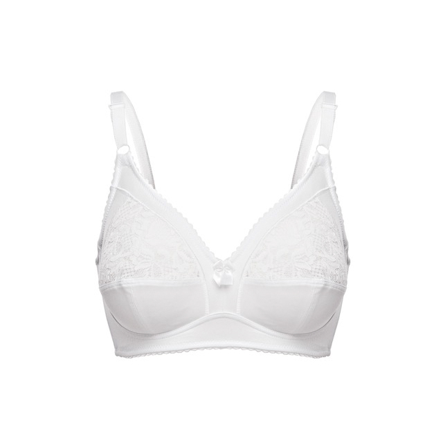 Alternativ bild 1 för Damella BH Classic Soft Bra Vit D 100 Dam