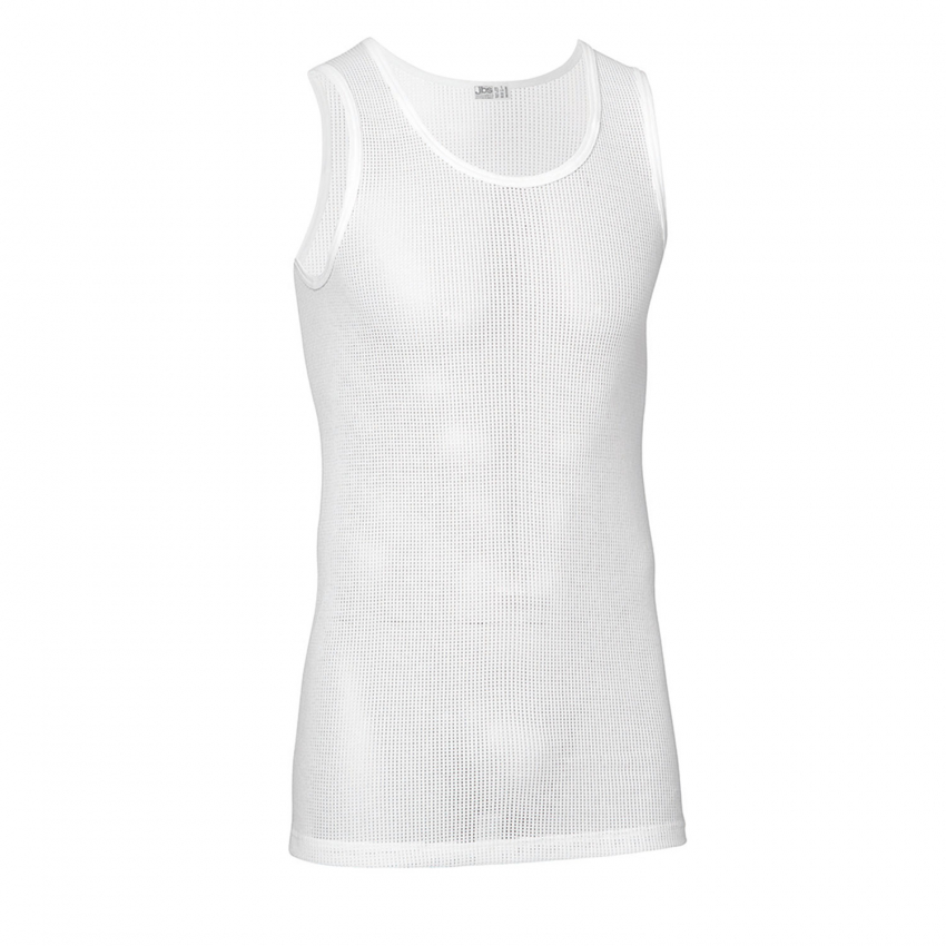 Alternativ bild 1 för JBS Classic 61001 Singlet Vit bomull Large Herr