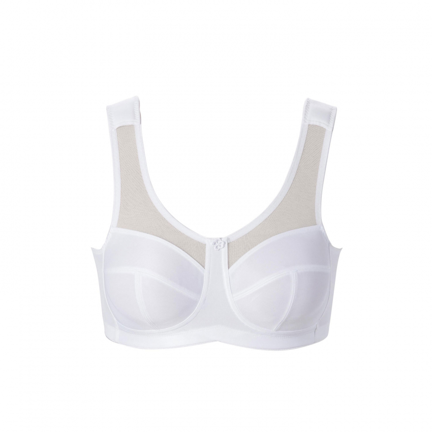 Alternativ bild 1 för Trofe Rosie Wireless Bra BH Vit B 80 Dam