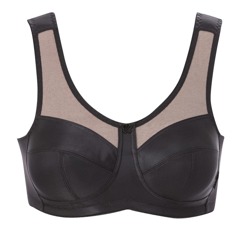 Alternativ bild 1 för Trofe Rosie Wireless Bra BH Svart D 80 Dam