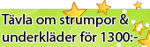 Tävling - Vinn strumpor och underkläder för 1300:-
