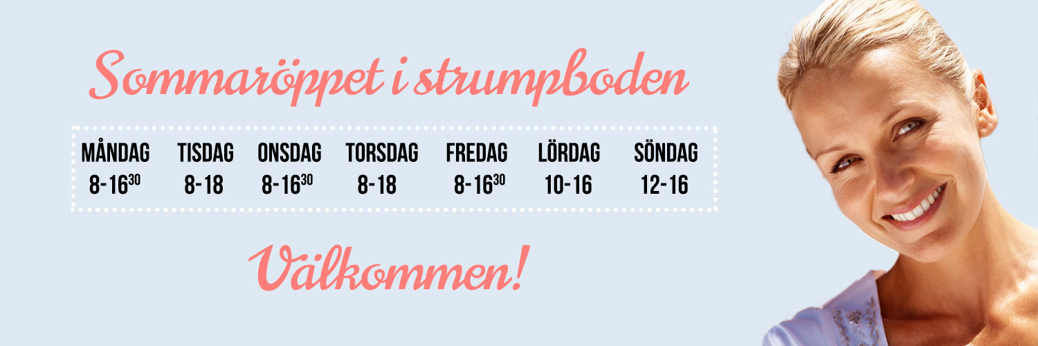 Sommaröppet i strumpboden!