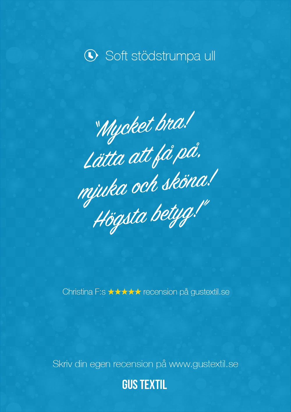 Månadens recension april strumpor och underkläder