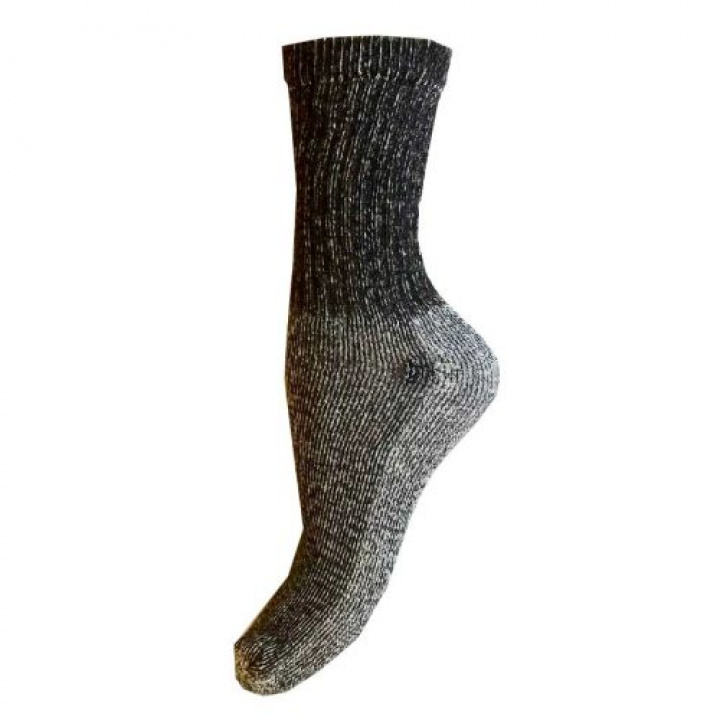 Gus-Jeanssock 6-pack Svartmelerad 40-44 i gruppen Strumpor / Arbetsstrumpor hos Gus Textil AB (28843)