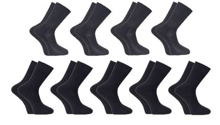 Supermix! 9-pack damsockor i gruppen Fyndlåda! hos Gus Textil AB (920764r)