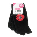 Superfynd! 3-pack strumpor dam mix
