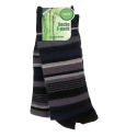 Superfynd! 2-pack randig herrsocka bambu