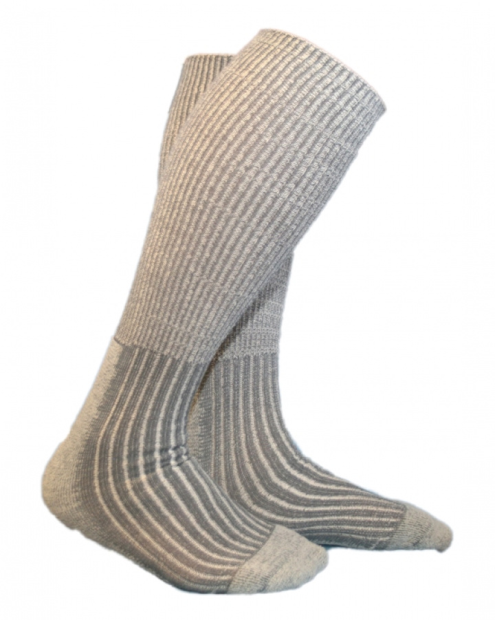 Fynd! II:a sort Knälång jeanssocka ull i gruppen Fyndlåda! hos Gus Textil AB (11770r)