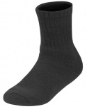 Ullfrottésocka barn 200g Svart 19-21