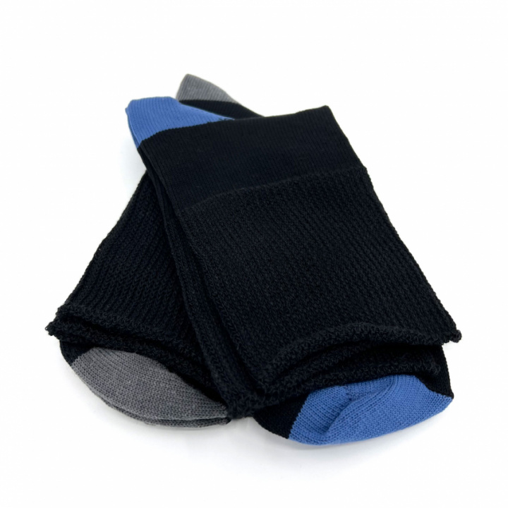 Gus-Ankel färgad tå och häl med lös resår i gruppen Lös resår hos Gus Textil AB (414458r)