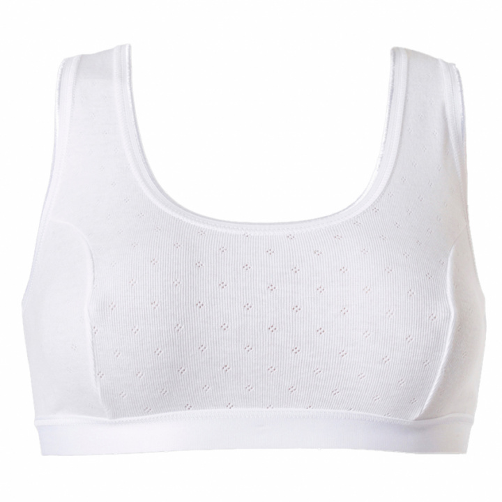 BH-Topp 100% bomull i gruppen Dam / BH / Bh utan bygel hos Gus Textil AB (440986r)