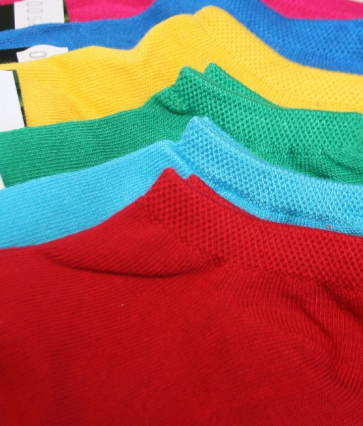 Barnsocka kort skaft bambu i gruppen Strumpor / Barnstrumpor hos Gus Textil AB (45553r)