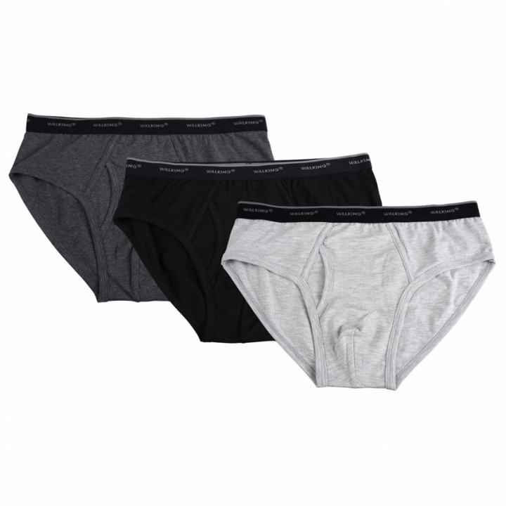 3-pack gylfkalsonger walking i gruppen Herr / Kalsonger / Briefs hos Gus Textil AB (68329r)