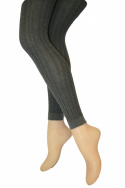 Fynd! Leggings mönsterstickad