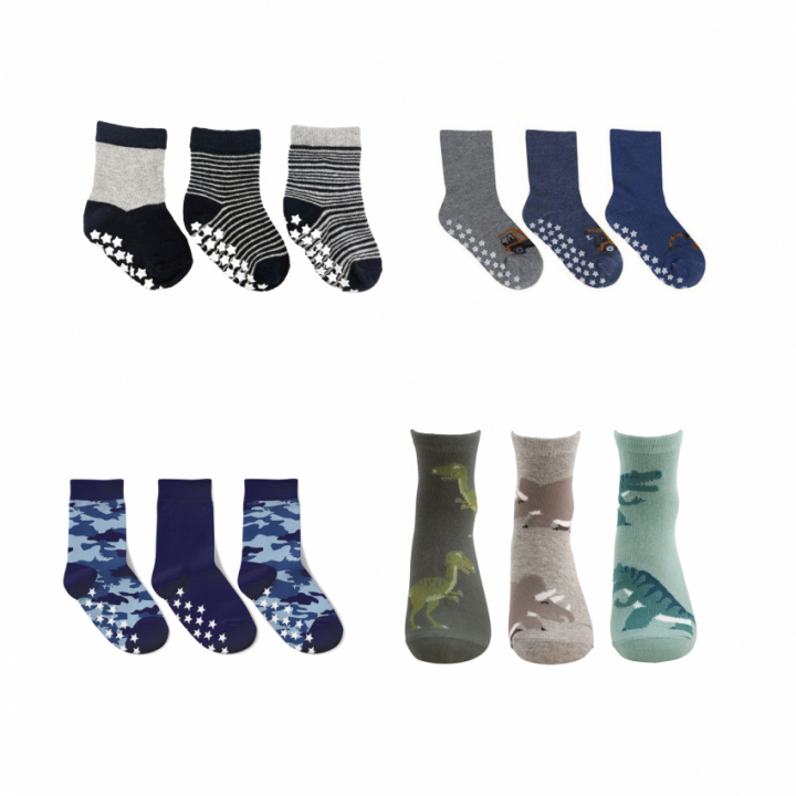 3-pack halkstrumpor barn i gruppen Strumpor / Barnstrumpor hos Gus Textil AB (920200r)