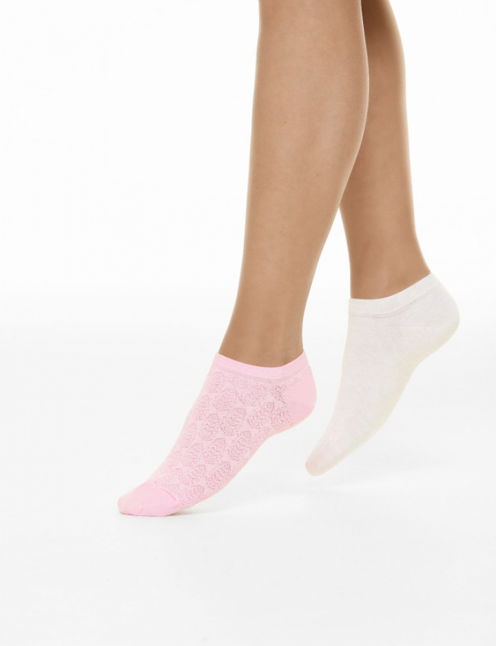 2-pack oriental sneakers i gruppen Strumpor / Ankelstrumpor | Kort skaft hos Gus Textil AB (920831r)