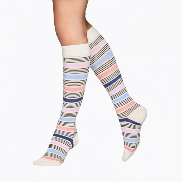 Vogue stödstrumpor Soft stripe support i gruppen Stödstrumpor / Visa enbart starkt stöd hos Gus Textil AB (921397r)