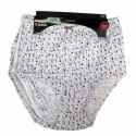 Superfynd! 3-pack ribbade mönstrade trosor maxi