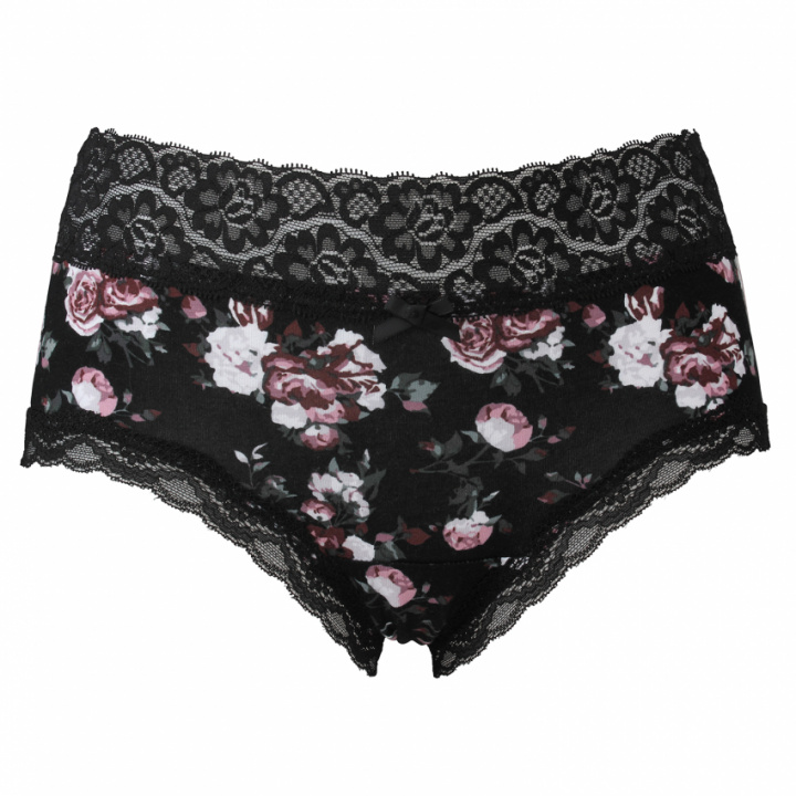 Dam trosor boxer bambu blommig i gruppen Dam / Trosor hos Gus Textil AB (922476r)