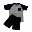 Pyjamas shorts herr korta ben