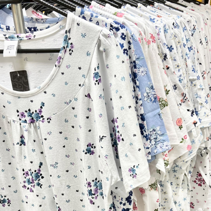 Nattlinne dam kort ärm i gruppen Dam / Nattlinne hos Gus Textil AB (924318r)