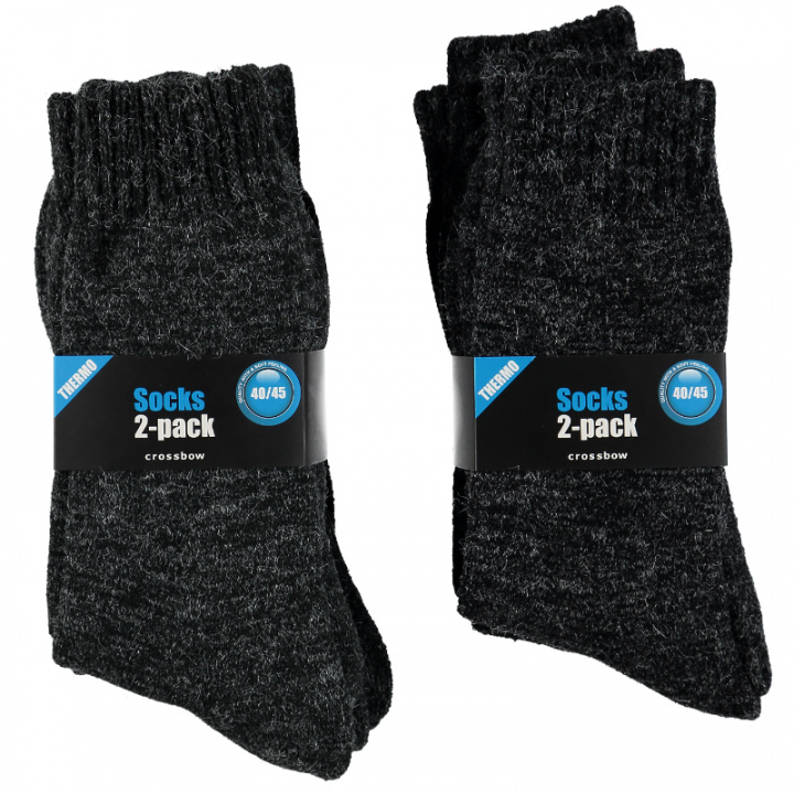Fynd! 2-pack Thermosocka strumpor i gruppen Fyndlåda! / Billiga strumpor hos Gus Textil AB (924878r)