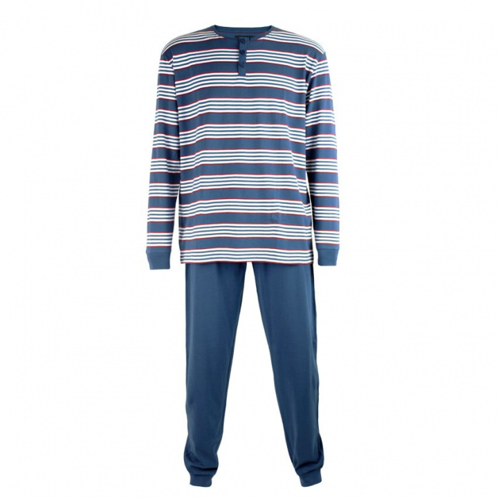 Herrpyjamas randig i gruppen Övrigt / Underkläder / Pyjamas hos Gus Textil AB (926220r)