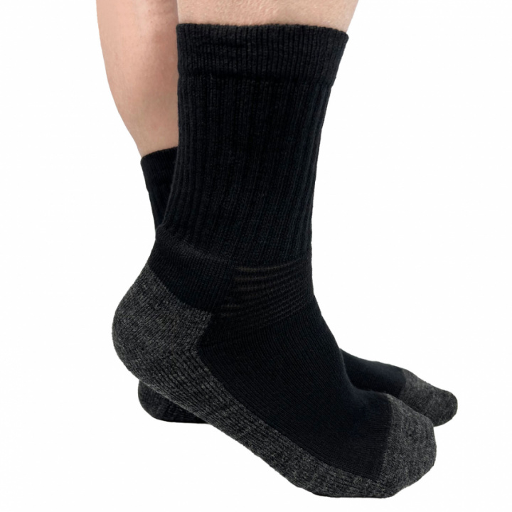 Superfynd! Ullstrumpor med frottésula i gruppen Fyndlåda! hos Gus Textil AB (929471r)