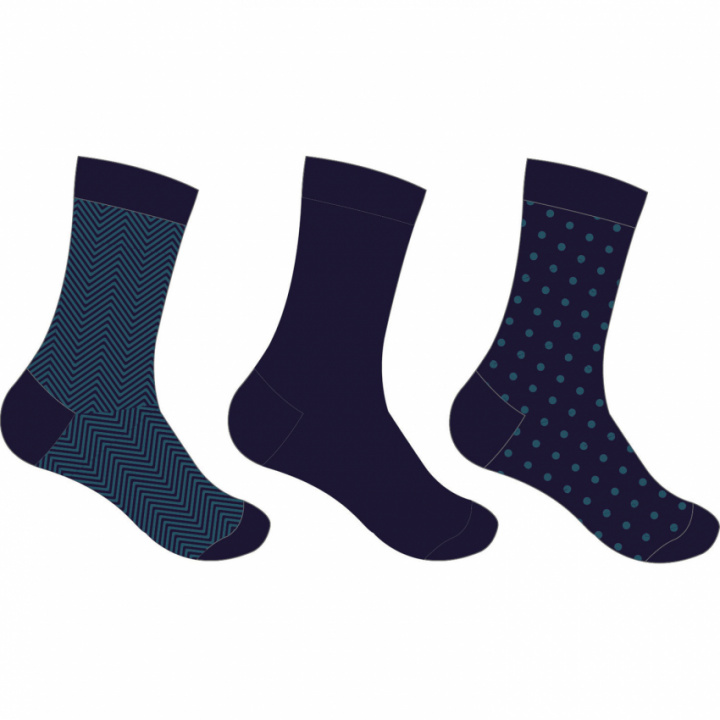 Fynd! 3-pack basic bomullsstrumpor i gruppen Fyndlåda! hos Gus Textil AB (929473r)
