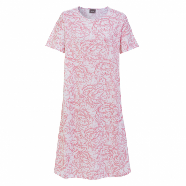 Nattlinne kort ärm pioner i gruppen Dam / Nattlinne hos Gus Textil AB (929539r)