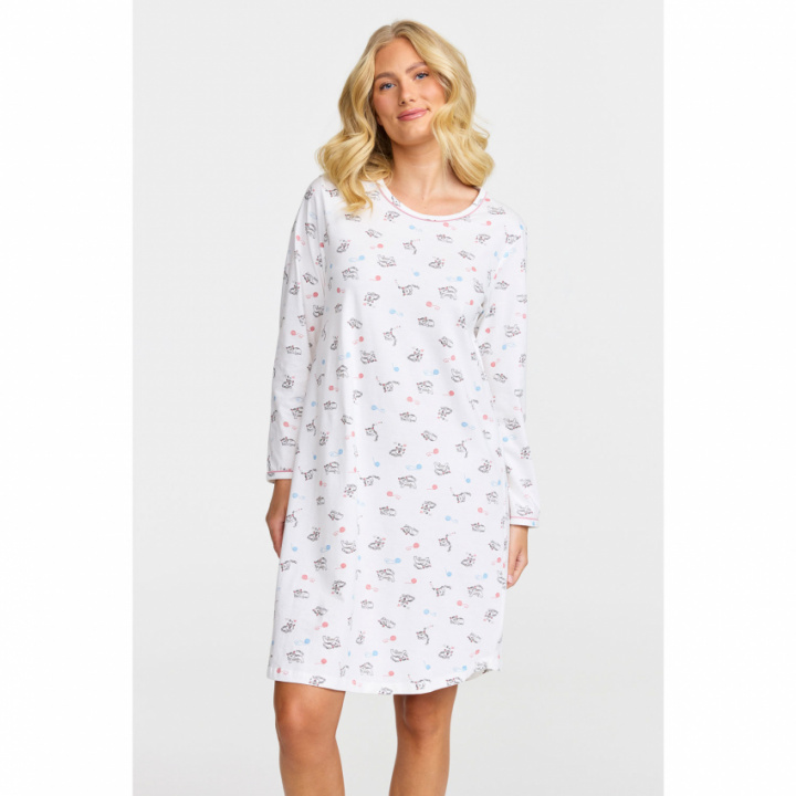 Fynd! Nattlinne Katter i gruppen Fyndlåda! hos Gus Textil AB (929567r)