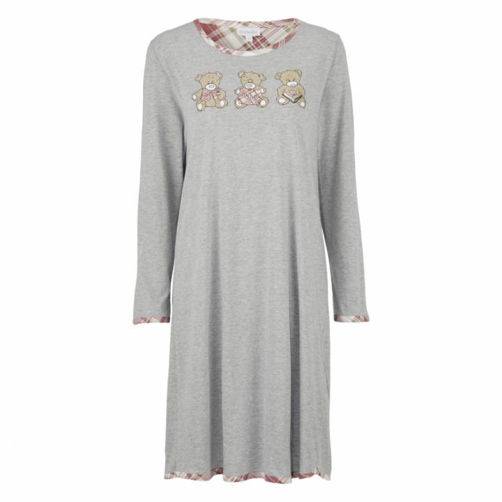 Fynd! Nattlinne lång ärm Nallar i gruppen Fyndlåda! hos Gus Textil AB (929586r)