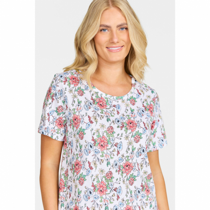 Fynd! Nattlinne kort ärm i gruppen Övrigt / Underkläder / 100% bomull hos Gus Textil AB (929801r)