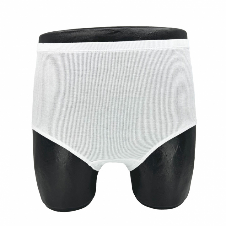 2-pack ribbad maxitrosa i gruppen Dam / Trosor / Visa enbart maxitrosor hos Gus Textil AB (929981r)